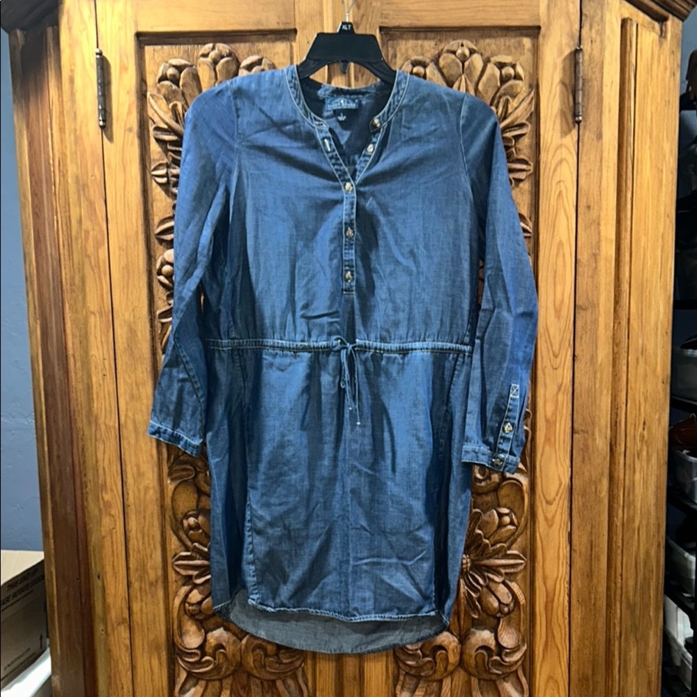 EUC Lucky Brand small denim dress